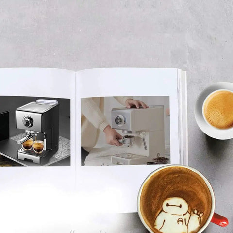 Pro Style Espresso Pump Coffee Machine Semi Automatic For Home Use With 20 Bar Pressure And Built In Milk Frother High Power 1250W