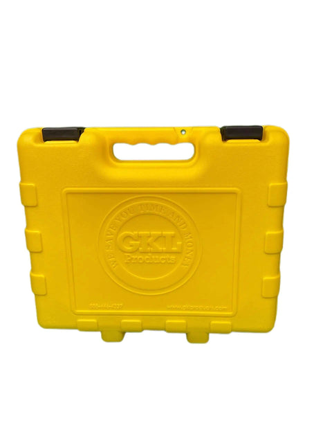 Complete Hinge Repair Kit For Sagging Doors With Four Pro Grade Tools HA1D HA2 HA3D HA4D in rugged yellow carrying case