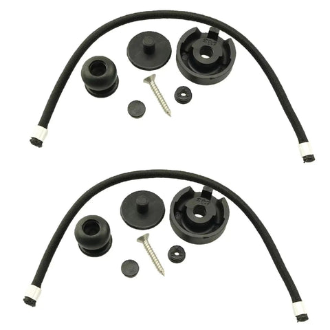 Two Pack Nylon Buckle Fastener Kit For Canvas Covers And Boat Gear For All Weather Use To Lock Down Boat Covers