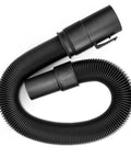 Extended Super Flexible Vacuum Hose 1-7/8 in x 7 ft with Locking Tab for Wet Dry Vacuums, compatible with DXV04T, coiled view