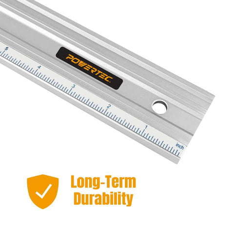 18 Inch Straight Edge For Woodworking Pros, Dope Precise Flatness To Within.001 Inch, aluminum construction with inch scale