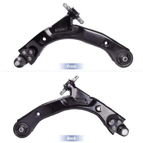 LCWRGS front lower suspension control arm black with bushing mounts and ball joint end

LCWRGS front lower suspension control arm black with mounting holes and bushing ends visible