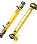 Under Hood Work Light Bar With 3000LM LED Cordless 5200mAh Magnetic Hood Light With Hooks For Mechanic Car Repair And Garage Use Bright Wide Illumination Yellow