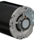 3/4 Hp 115V Two Speed Evaporative Cooler Motor Replacement For Swamp Coolers Heavy Duty Black Motor Side View