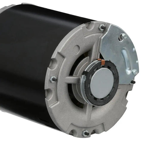 3/4 Hp 115V Two Speed Evaporative Cooler Motor Replacement For Swamp Coolers Heavy Duty Black Motor Side View