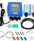 Digital Wall Mounted Ultrasonic Flow Meter For Water And Liquid, High Precision Flow Measurement With IP67 Protection, DN32 6000 Range, TM 1 Ultrasonic Transducer components