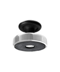 Heavy Duty Round Base Magnets With Knobs Pack Four For Home Office Classroom And Workshop, Each Delivers 16 Lb Pull, side view