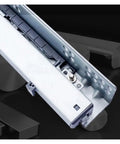 Top Notch Push To Open Undermount Drawer Slides With Sugar Smooth Rebound Action, heavy-duty metal slide track for cabinets.