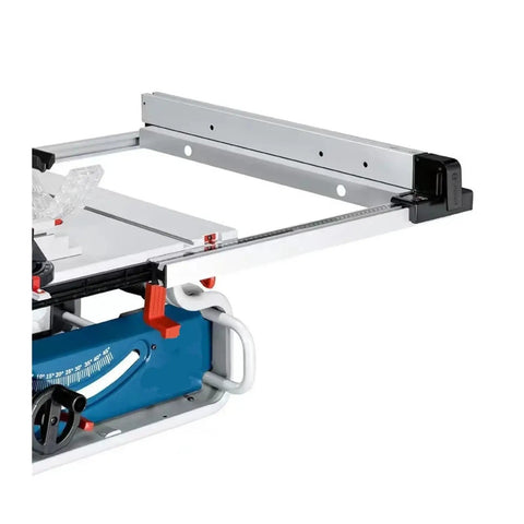Detailed view of the Professional Grade Mini Table Saw Built For Smooth Operator Cuts And Razor Sharp Angles, showing precise adjustment features.