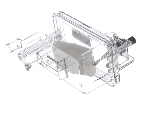 Float Reservoir OEM Replacement Part 9131481-01 for commercial ice machines, durable, transparent design