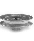 Heavy Duty 3.5 Inch V Groove Drive Pulley With Five Eighths Inch Bore Zinc Alloy Die Cast For 4L A Belts 34 Degree Groove