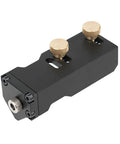 Topnotch Aluminum Extrusion Drill Jig Hassle Free Double Hole Punch Locator For 20 30 40 Tslot Frames portable drill guide with knobs.