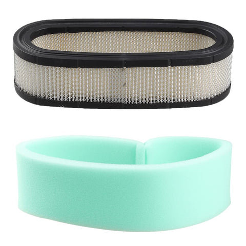 Air Filter And Pre Filter Kit For Briggs and Stratton 12.5 To 20 HP L Head Twin Engines Fits 394019S durable parts