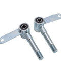 Heavy Duty 15mm Front Wheel Steering Knuckle Spindle For Go Kart ATV Quad With M15 Thread Built Tough Steel Alloy For Stable Handling