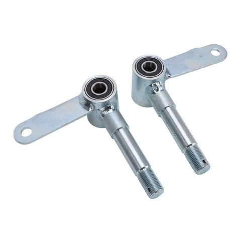 Heavy Duty 15mm Front Wheel Steering Knuckle Spindle For Go Kart ATV Quad With M15 Thread Built Tough Steel Alloy For Stable Handling