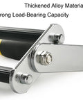 Built Like A Tank Portable Drywall Panel Lifter With Anti Slip Rubber Sleeve For Gypsum Boards Doors And Glass close-up of thickened alloy material and grip