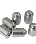 Top Tier 304 Stainless Steel Ball Head Spring Plungers Set Of Six showing durable ball tips for furniture and tooling use.
