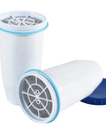0 TDS Water Filter Replacement For Your Pitcher And Dispenser, Upgraded 6-Stage Filtration For Crisp, Clean H2O, 2-pack