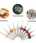 30 Piece Tungsten Carbide Micro PCB Drill Bit Set With 0.3mm And 1.2mm Shanks for wood, circuit board, and jewelry drilling
