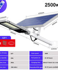 Heavy Duty Solar Led Flood Lights Featuring Rock Solid Motion Detection And Sleek Remote Operation IP65 Rain Ready Weatherproof wall mount with solar panel