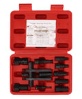 Heavy Duty Motorcycle Internal Bearing Puller Tool Kit 10 Pcs Fits All Bikes Badass For Safe Engine Repair Practical Design Makes Tough Jobs Easy Saving Cash Time While Guaranteeing Smooth Operation For Mechanics Seeking Quality Gear, red case open