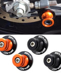 2Pcs 10mm Swing Arm Spools For Motorcycles CNC Aluminum Beefy Sliders M10x1.5 Screw Kit For Duke 690 SMC R 690 Enduro 790