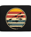 Scuba Dive Inspired Laptop Sleeve For 15 Inch Waterproof Durable Protective Case with diver design on black surface