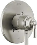 Saylor 17 Series Dual Function Valve Trim Kit For Shower Faucets, Brushed Nickel Finish, Stainless T17035-SS, close-up view