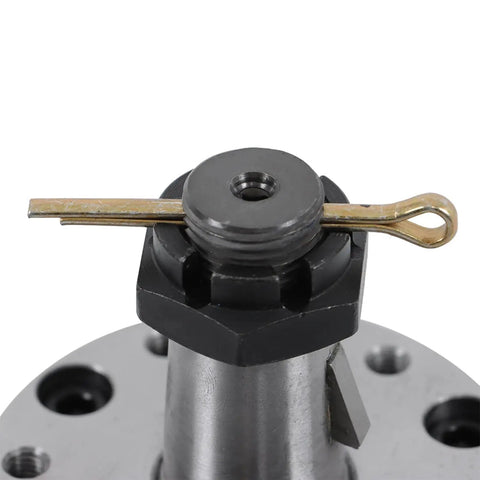 Close-up of Wheel Motor Replacement For 4915500 5023091SM HGM 12P 7172 Lawn Mower showing metal components