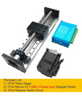 Dual Linear Guide Rail Stage For X Y Z Axis With SFU1204 1605 1610 Ball Screws 400mm Travel Beefy Industrial CNC Precision Motion