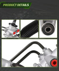 Close-up of components in Power Steering Rack And Pinion Assembly For Chevrolet Colorado 2004 2005 2006, GMC Canyon 2004 2006