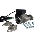 Heavy Duty Tankless Water Recirculation Pump Kit With Programmable Timer includes motor, fittings, and bolts for instant warmth.