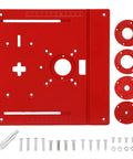 Superior Router Table Insert Plate Made To Swap Straight Into Jig Saws And Wood Trimmers With Slick Bushing And Clear Scale Readings.