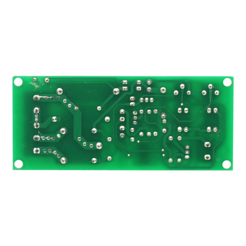 Back view of Dual Time Adjustable Cycle Delay Timer Relay Module With Infinite Loop Repeat On Off Switch High Precision Automation Timer