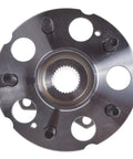 Top view of rear wheel hub and bearing assembly for 2007 2012 Acura RDX AWD and 2007 2011 Honda CR V 4WD replacement
