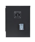 Back view of Built Like A Tank Dual Door Lithium Ion Battery Charging Cabinet, featuring a mechanical exhaust vent.