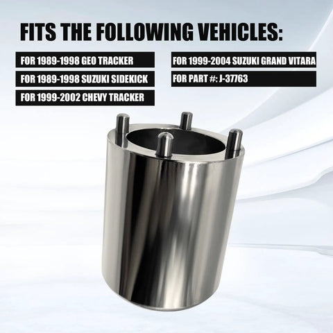 Axle Nut Socket Spindle Nut Socket for Half Inch Drive J37763 Tool with compatibility list for specified vehicles