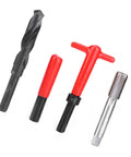Drill tap wrench from Stainless Steel Thread Repair Kit With M18x1.5 Threaded Inserts 10 Piece Set for auto parts repair and projects.