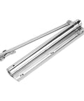 Adjustable Automatic Door Closer Stainless Steel With Auto Force Adjustment For Fire Doors And Wooden Doors Quiet No Fuss Self Closing Mechanism Reducing Noise And Door Damage Easy To Install