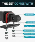 Beefy Heavy Duty Hitch Tightener And Anti Rattle Clamp For One And A Quarter Inch And Two Inch Receivers Easy Install Stabilizer parts