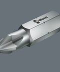 Stubby Ratchet Screwdriver With Bit Magazine, 6-Piece Set close-up of universal bit showing precision Kraftform handle detail.