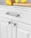 Polished Chrome Cabinet Knobs 20 Pack For Kitchen Cabinets Dressers And Drawers Zinc Hardware Durable Finish Easy Install