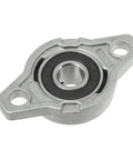 Solid 4pcs Zinc Alloy Pillow Block Bearings With Self Aligning Flange Mount Fitting 8 To 25mm Linear Shafts 20mm unit