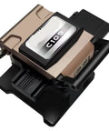 AOXHUGB C-109 Optical Fiber Cleaver Machine For FTTH Cable Cutting, top view showing durable design and blade.