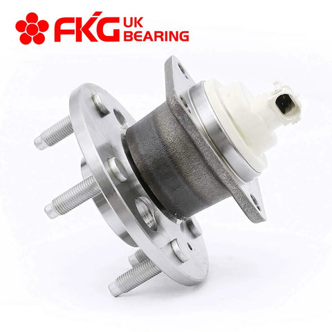 Front view of Rear Wheel Bearing Hub Assembly Set Of 2 For 2000 2013 Chevy Impala 2005 2009 Buick Lacrosse 2002 2005 Chevy Monte Carlo