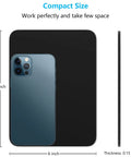 Small Mouse Pad 8 By 6 Inch Thick Rubber With Premium Textured Non Slip Surface, Portable Washable Mini Mouse Mat