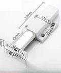 8 Pack Magnetic Cabinet Door Catches No Sweat Push To Open Touch Magnetic Latch dimensions shown in millimeters