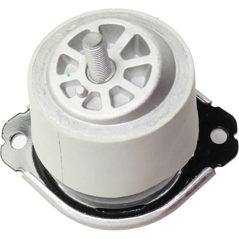 Top Notch Replacement Motor Mount For Driver Or Passenger Side Porsche compatible heavy duty engine support bracket viewed from above.