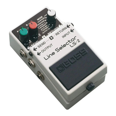 Line Selector And Power Supply Pedal For Guitars Quick Switch Between Stacks Of Amps And Effects Manage Two Line Loops And Power