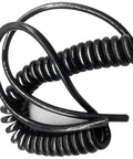 Built To Last Hardcore 12 Core Coiled Extension Cord featuring real copper wiring, coiled design for easy storage and use.